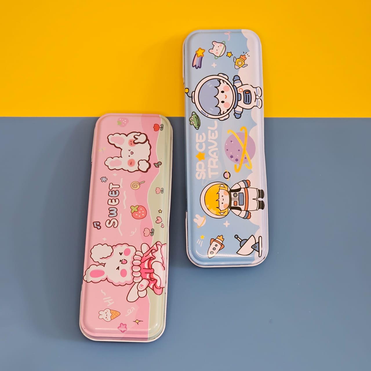 Children's stationery gift set with astronaut and space designs, ideal birthday return gift, buy online at www.usmile.toys.